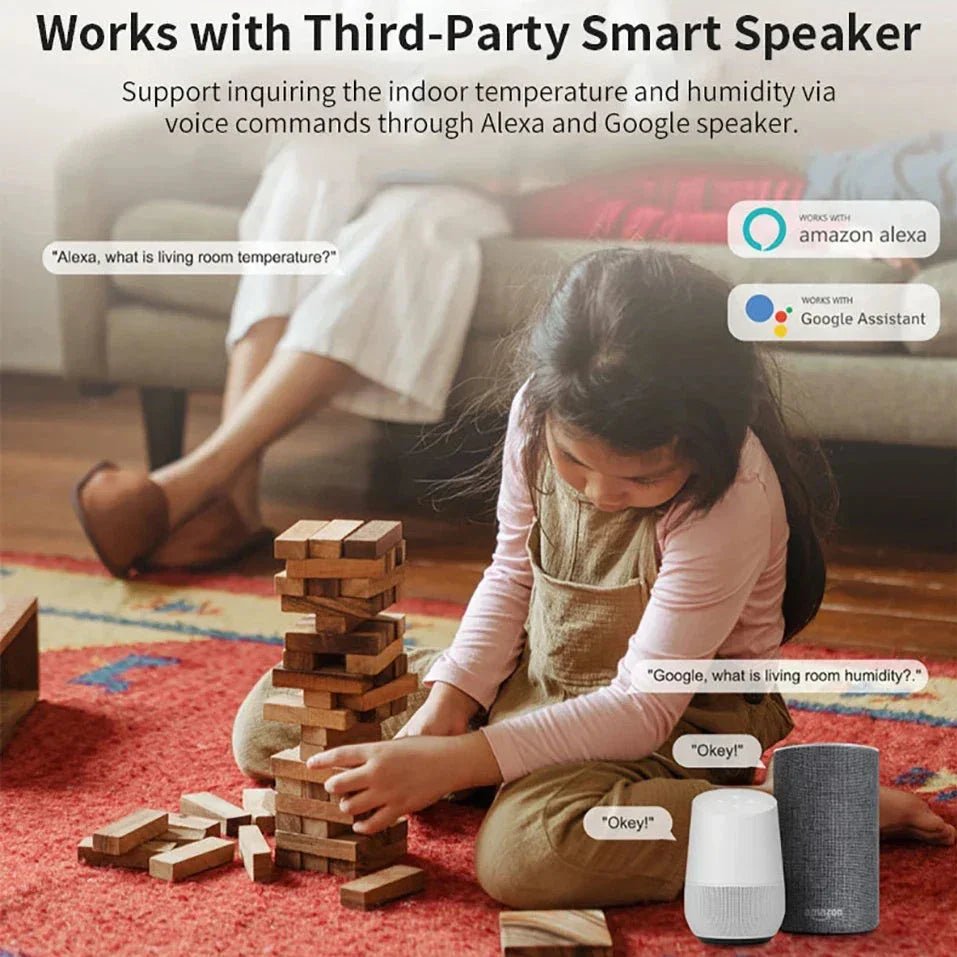 Capteur de Température et Humidité WiFi SmartLife - KanLik