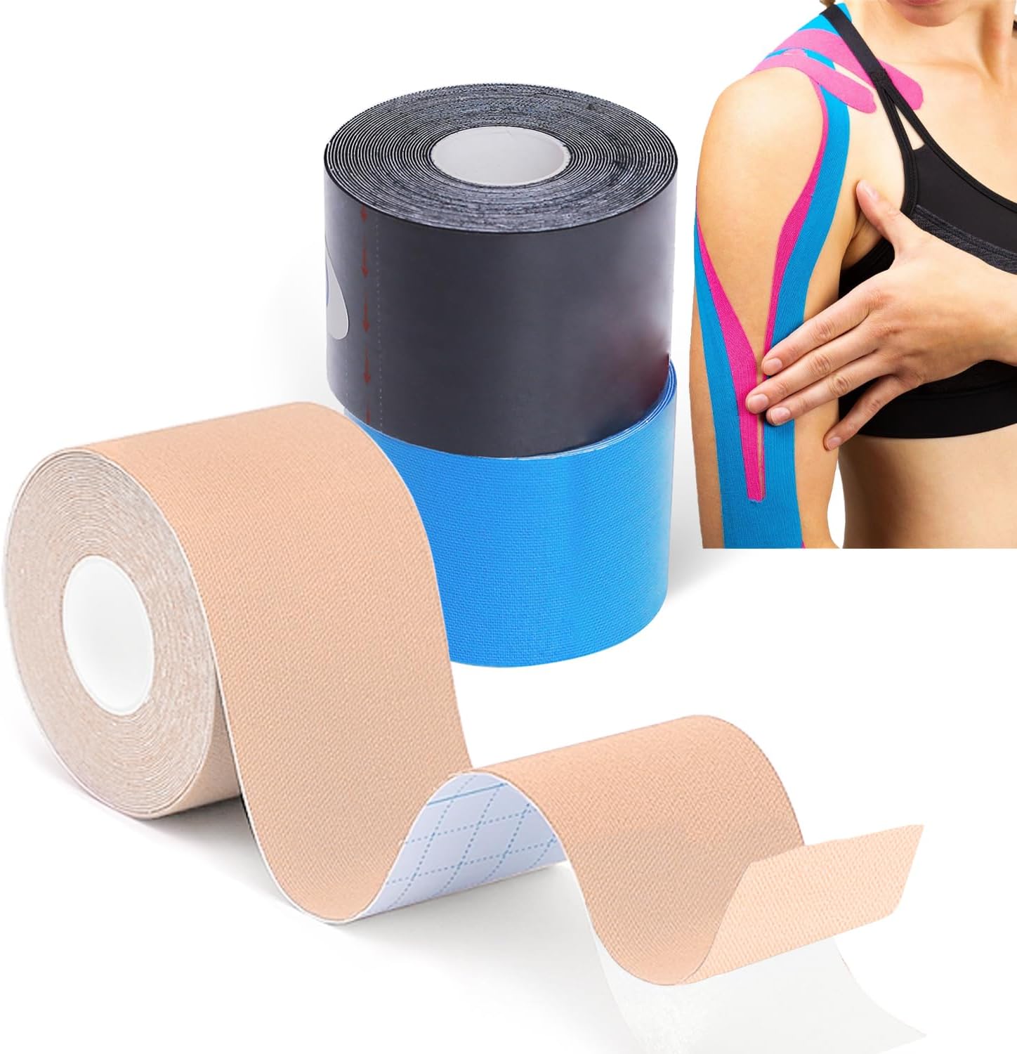 لاصق علاجي رياضي (5 متر) KINESIOLOGY TAPE - KanLik