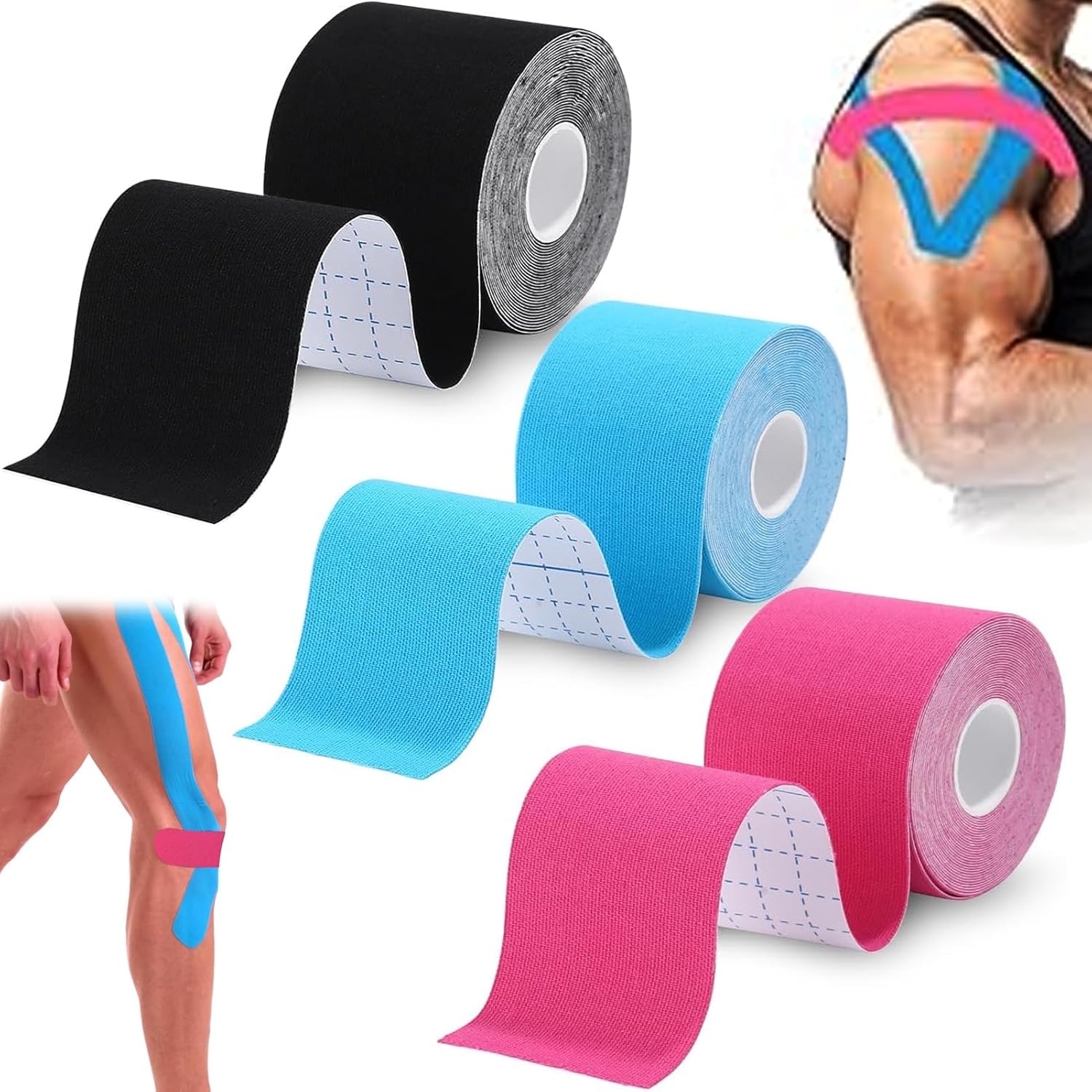 لاصق علاجي رياضي (5 متر) KINESIOLOGY TAPE - KanLik