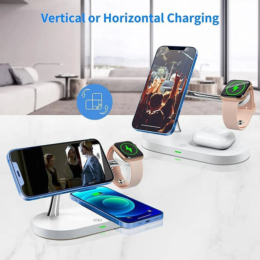 Station de Chargeur Sans Fil Magnétique 3 - en - 1 - KanLik